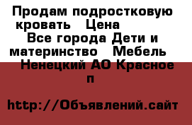 Продам подростковую кровать › Цена ­ 4 000 - Все города Дети и материнство » Мебель   . Ненецкий АО,Красное п.